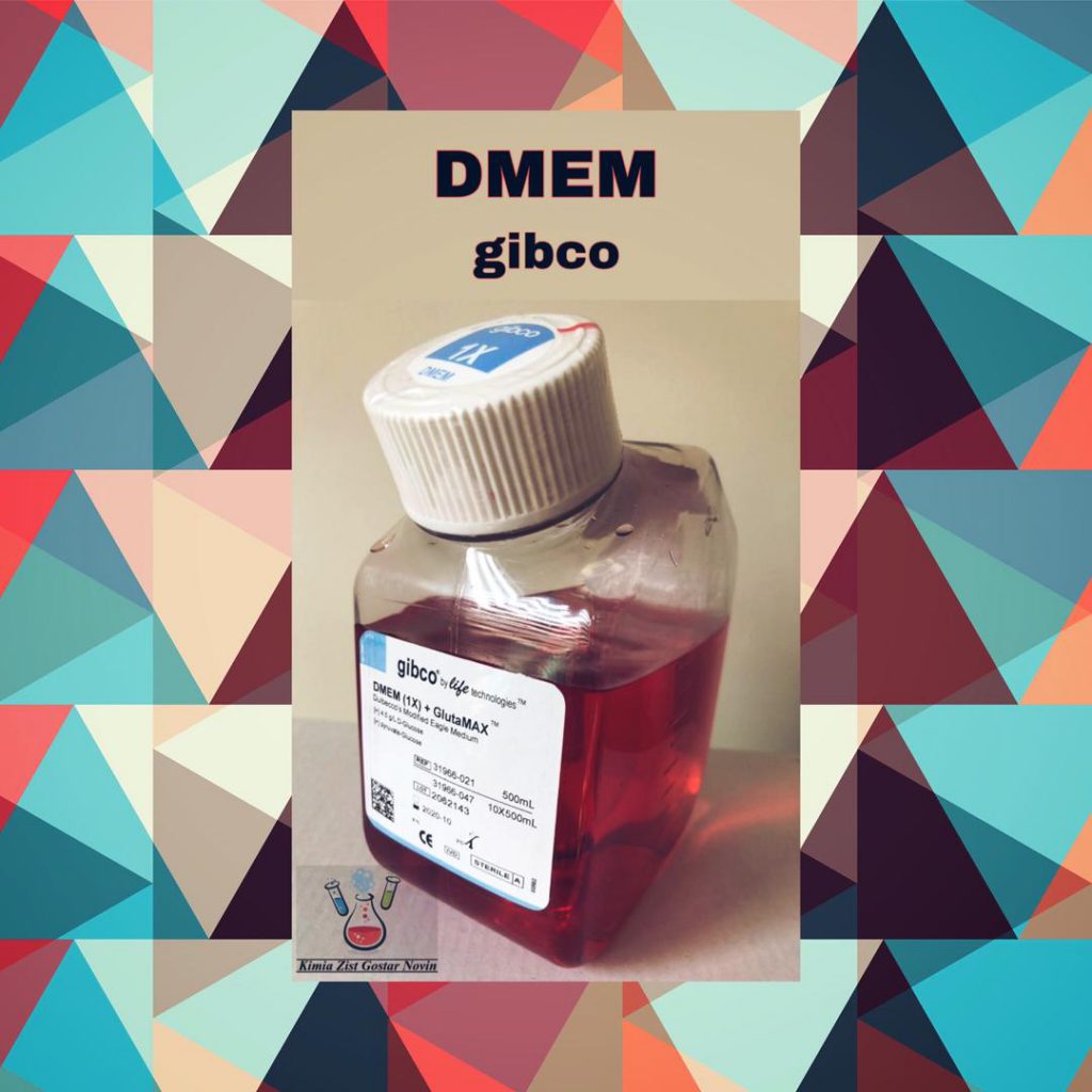 محیط DMEM  شرکت gibco
(Dulbecco's Modified Eagle Medium)
500ml
فروش مواد شیمیایی