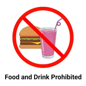 غذا و نوشیدنی ممنوع