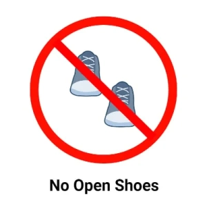 بدون کفش باز